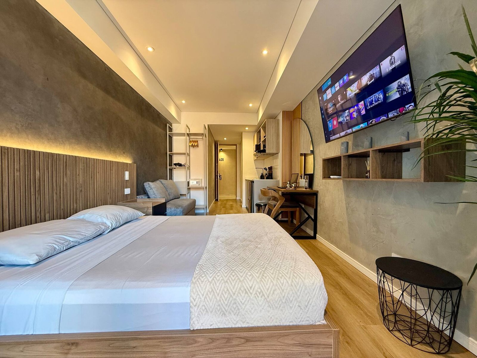 Habitación del estudio en Laureles